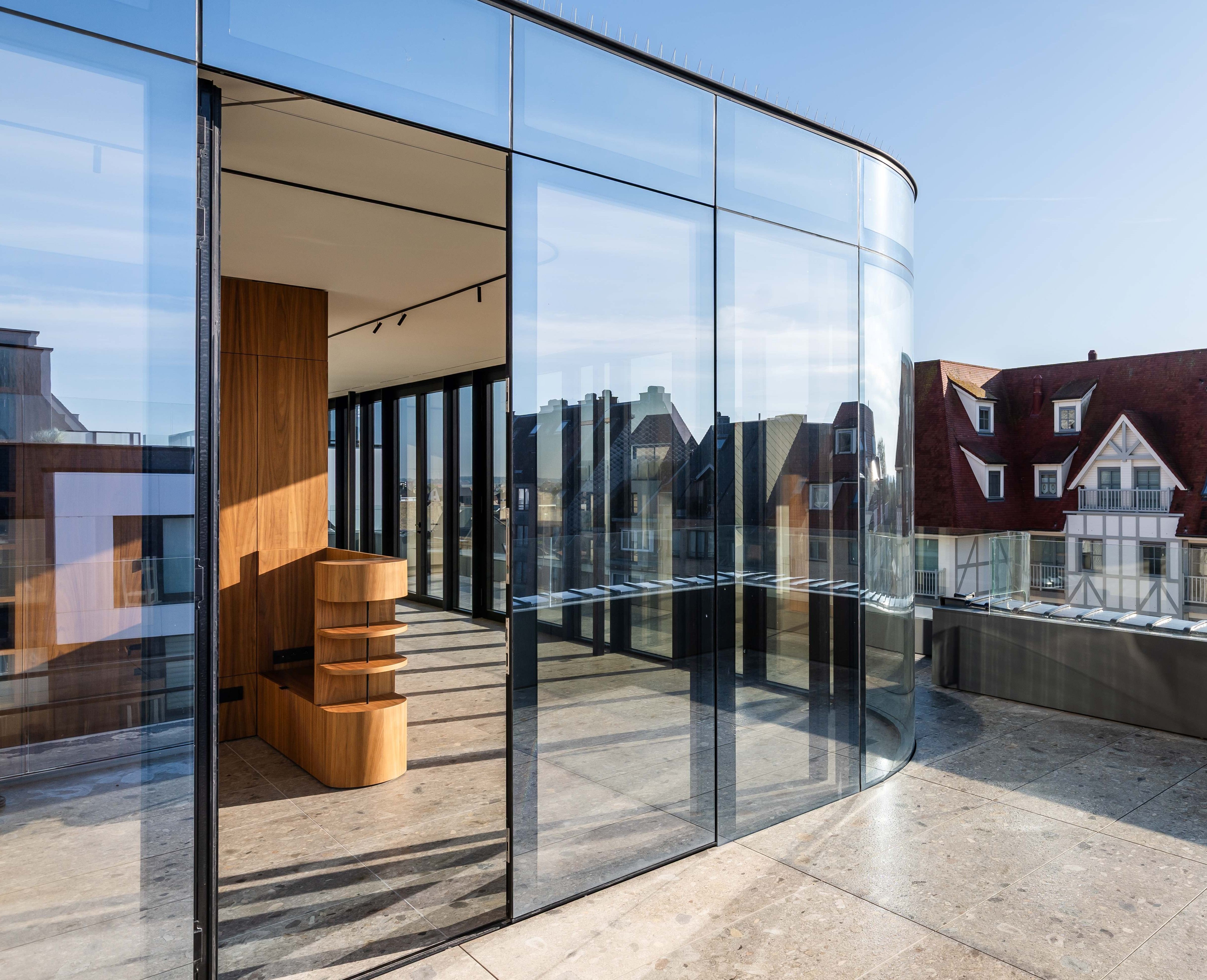 Structural glazing by Lootens