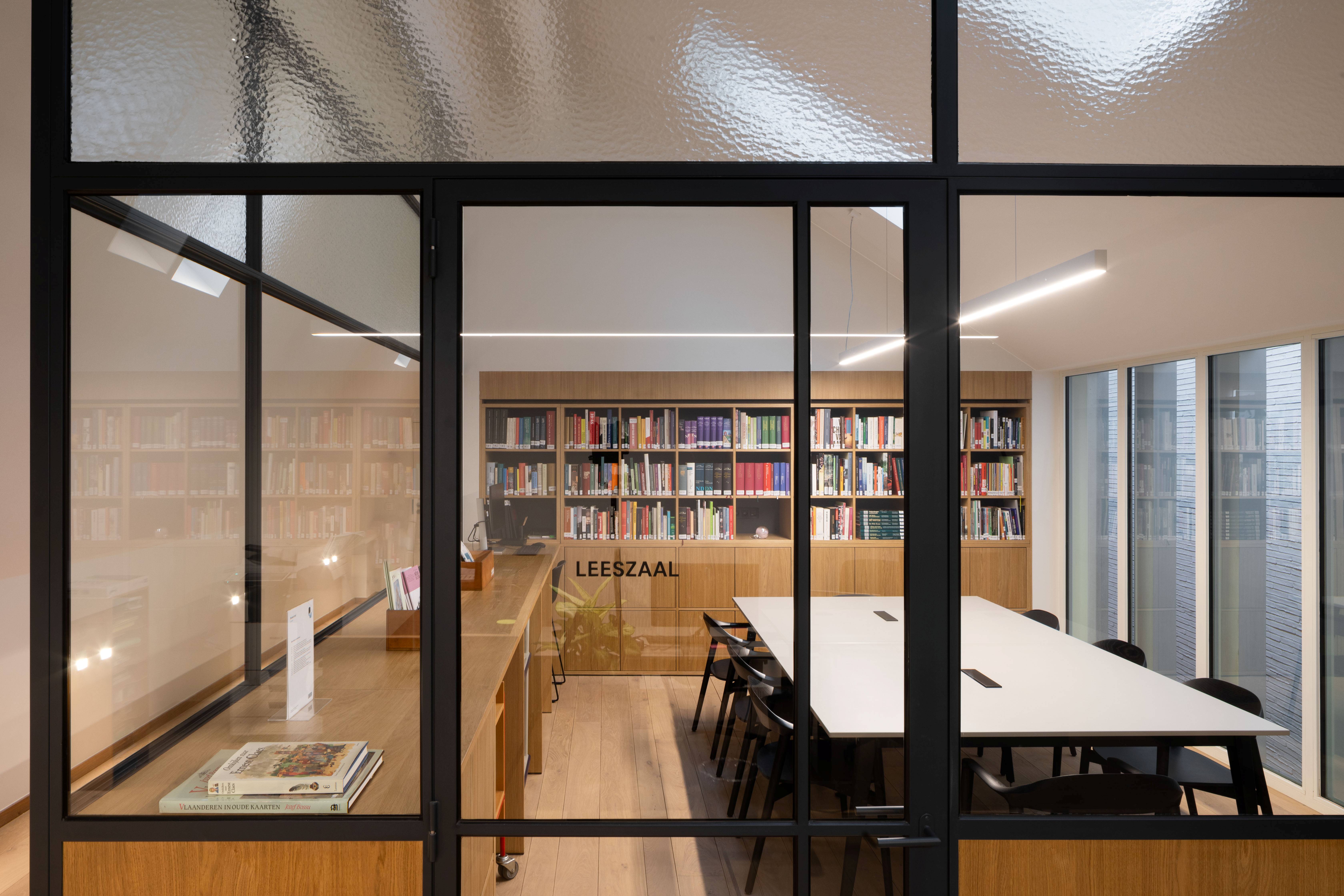 Binnenwanden in staal en glas