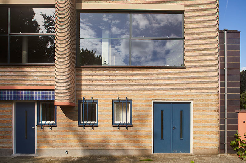 Stalen kipramen woning de bruycker