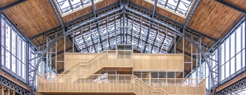 Stalen schrijnwerk voor de Gare Maritime